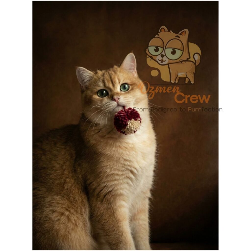 raiko british shorthair ny12 purebred golden cat